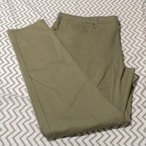 Olive Green Jeans